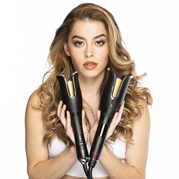 NWT CHI SPIN N CURL CERAMIC ROTATING CURLER 1" MATTE BLACK - Picture 7 of 11